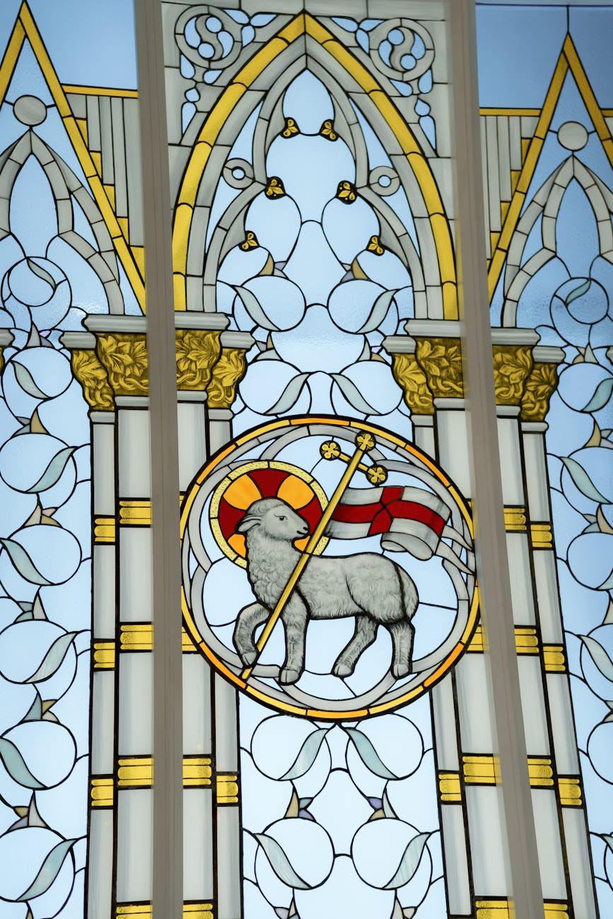 stained glass in a church